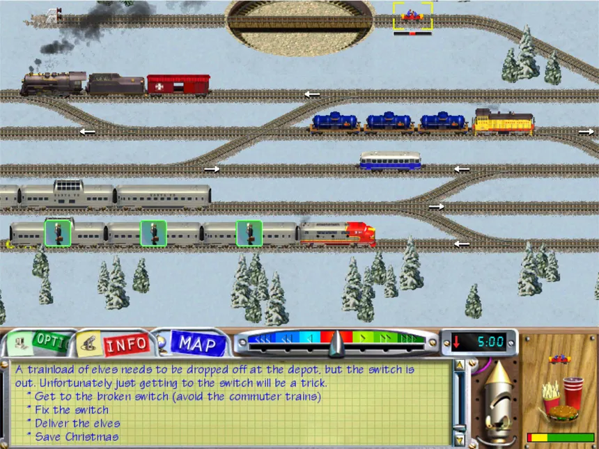 TrainTown gameplay